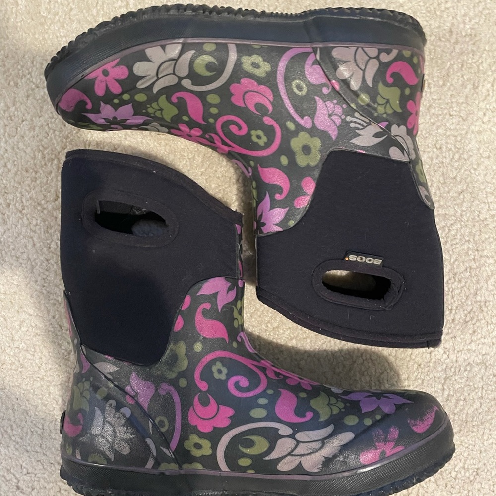 Bogs size 10 women's rain boots